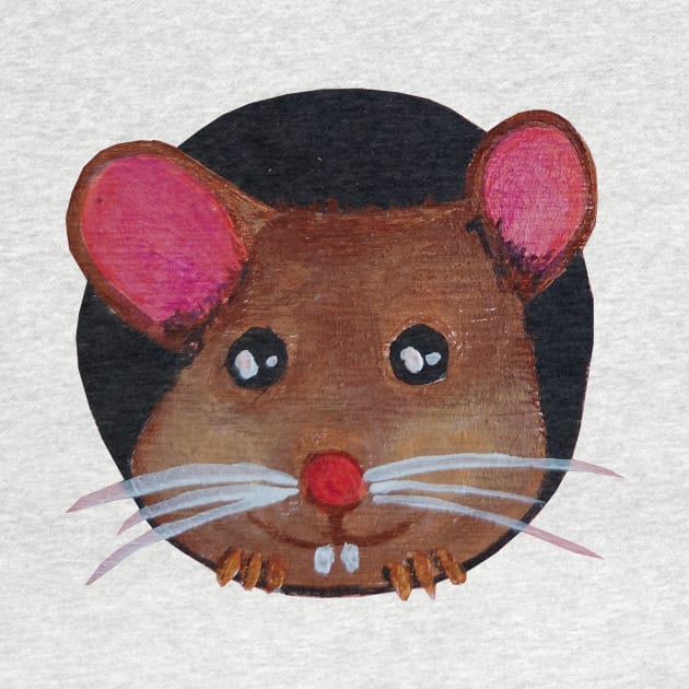 Funny Mouse by PaintingsbyArlette